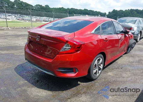 2019 Honda Civic Lx z USA, uszkodzony, nr VIN 19XFC2F67KE039431